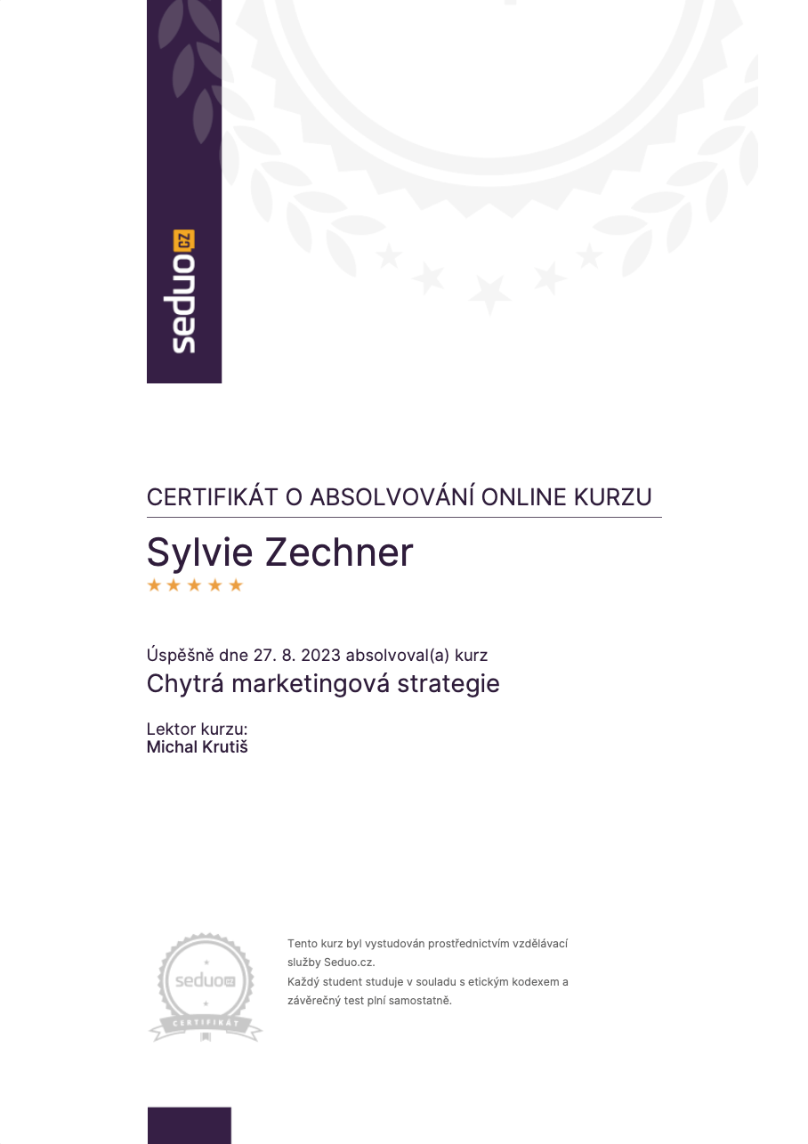 Chytrá marketingová strategie